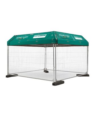 Lärmschutz‑Zaunerhöhung 38,5 dB